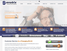 Tablet Screenshot of enablx.com